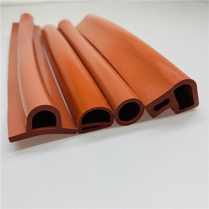 Rubber Tube FDA Red 30A Heat Resistant Silicone Tubing Tasteless