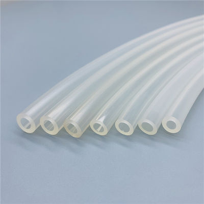 Factory Supply Silicone Rubber Hose Extrusions Transparent Silicone Tubing