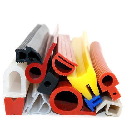 Silicone door seal Extruded Silicone Seal Platinum Cured Silicone Rubber Strips