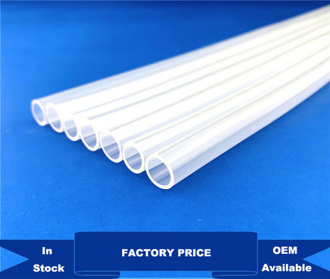 Custom Smooth Medical  Tubing supplier FDA Non Toxic 30A Silicone Tubes Transparent