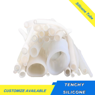 FDA Approved 70 A OD400mm Transparent Silicone Rubber Tubings