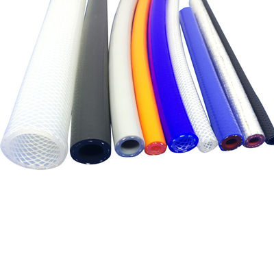 Platinum Cured 70A Braid Reinforced Silicone Tubing