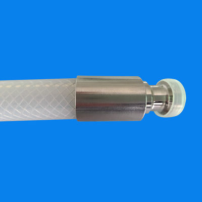 High Temparature Silicon Rubber Hose Reinforced Silicone Braided Tube Non Toxic
