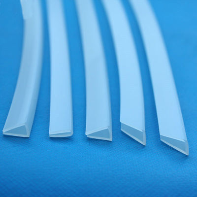 Transparent Rubber Silicone Strip Oilproof Silicone Rubber Extrusions door seal