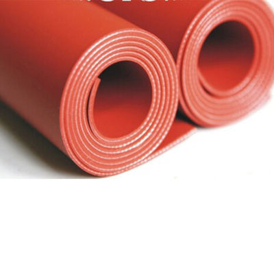 New Industrial Grade Transparent Red Silicone Sheet Heat Resistant Rubber Sheet