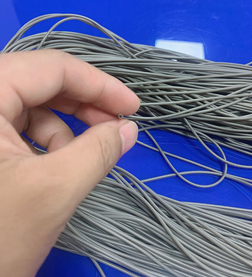 Flexible OD1mm small thin wall silicone Food Grade Silicone Tubing Shore 30A