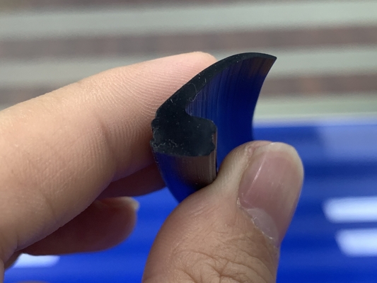 Extruded High Temperature Silicone Rubber Strips Non toxic Tenchy