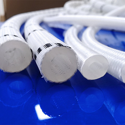 Outer Braid Reinforced Silicone Tubing 25mm High Pressure Resistant