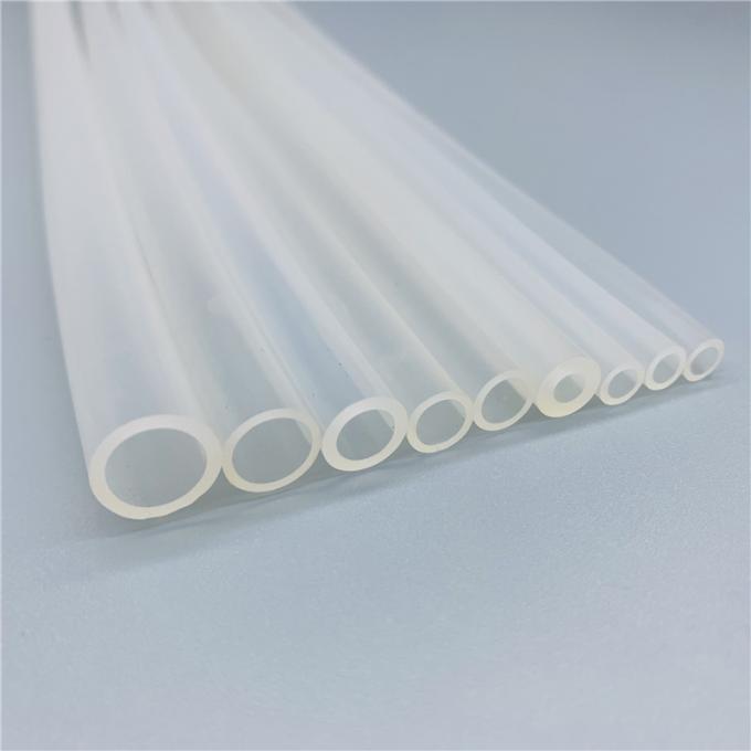 Anti Aging 10MPA Food Grade Silicone Rubber Tubing Transparent