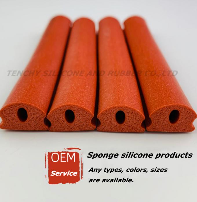 Flame Retardant 15A Silicone Foam Tube High Temperature Resistant