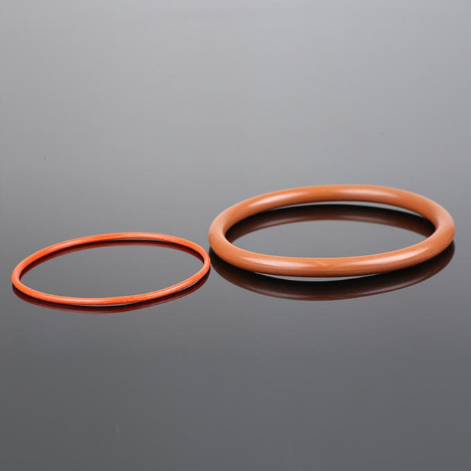 Red Silicone O Rings Food Grade FDA Medical Grade 80 Shore A Silicone
